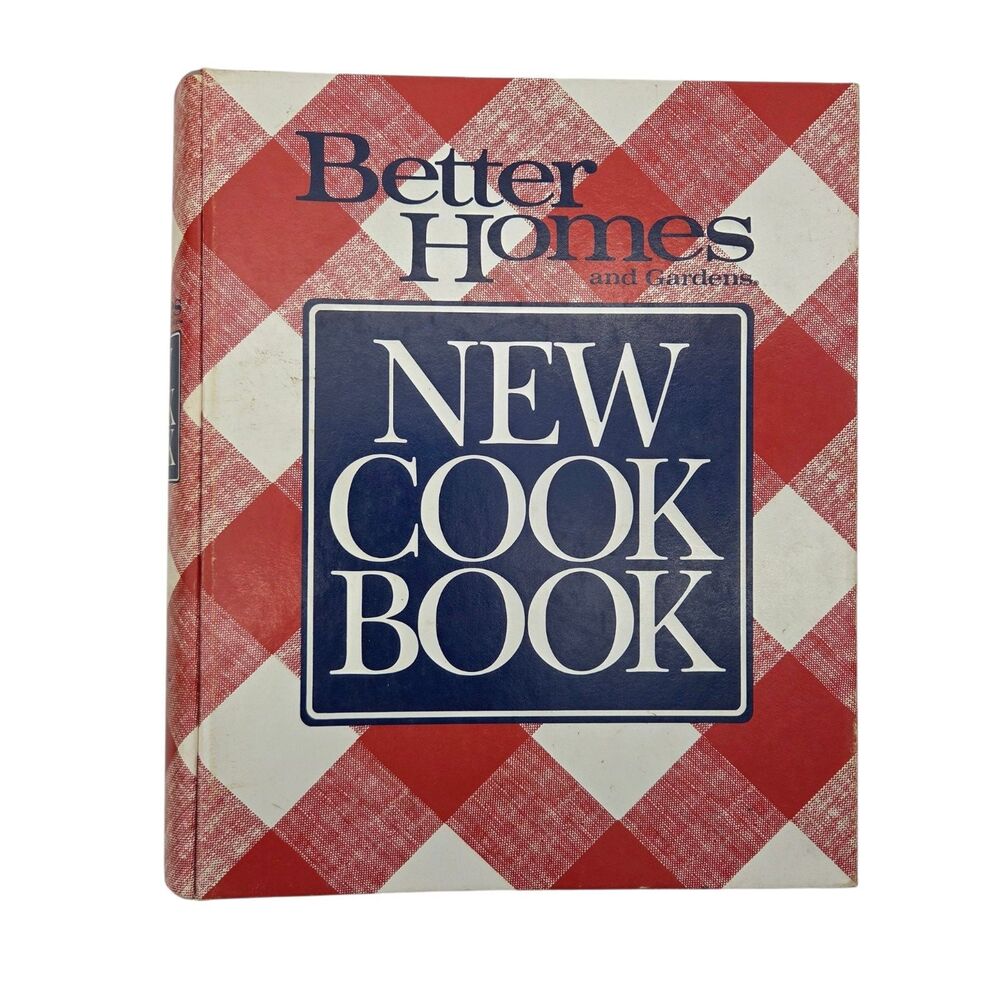 Better Homes and Gardens NEW COOK BOOK  Dated 1989 10th Edition 5 Ring Complete